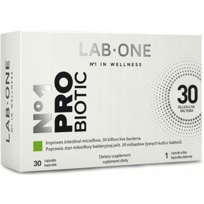 Lab One N°1 ProBiotic 30 kapslí – Hledejceny.cz