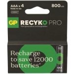 GP ReCyko Pro AAA 800mAh 4ks 1032124080 – Zboží Živě