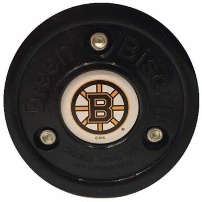 Green Biscuit BOSTON BRUINS NHL Puk, černá – Zboží Dáma