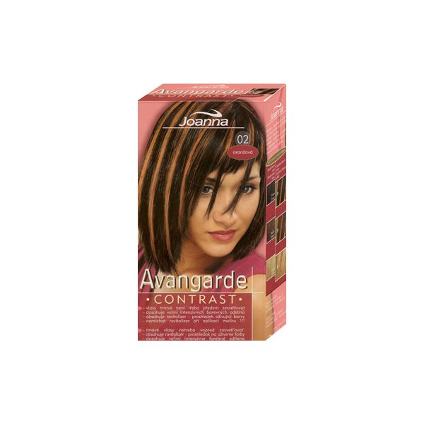 Barva na vlasy Joanna Avangarde 02 melír oranžový