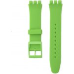 Swatch Unisex zelený silikonový pro hodinky