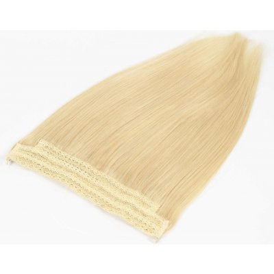 Flip In vlasy Premium – 50 cm / 90 g v odstínu blond – Hledejceny.cz