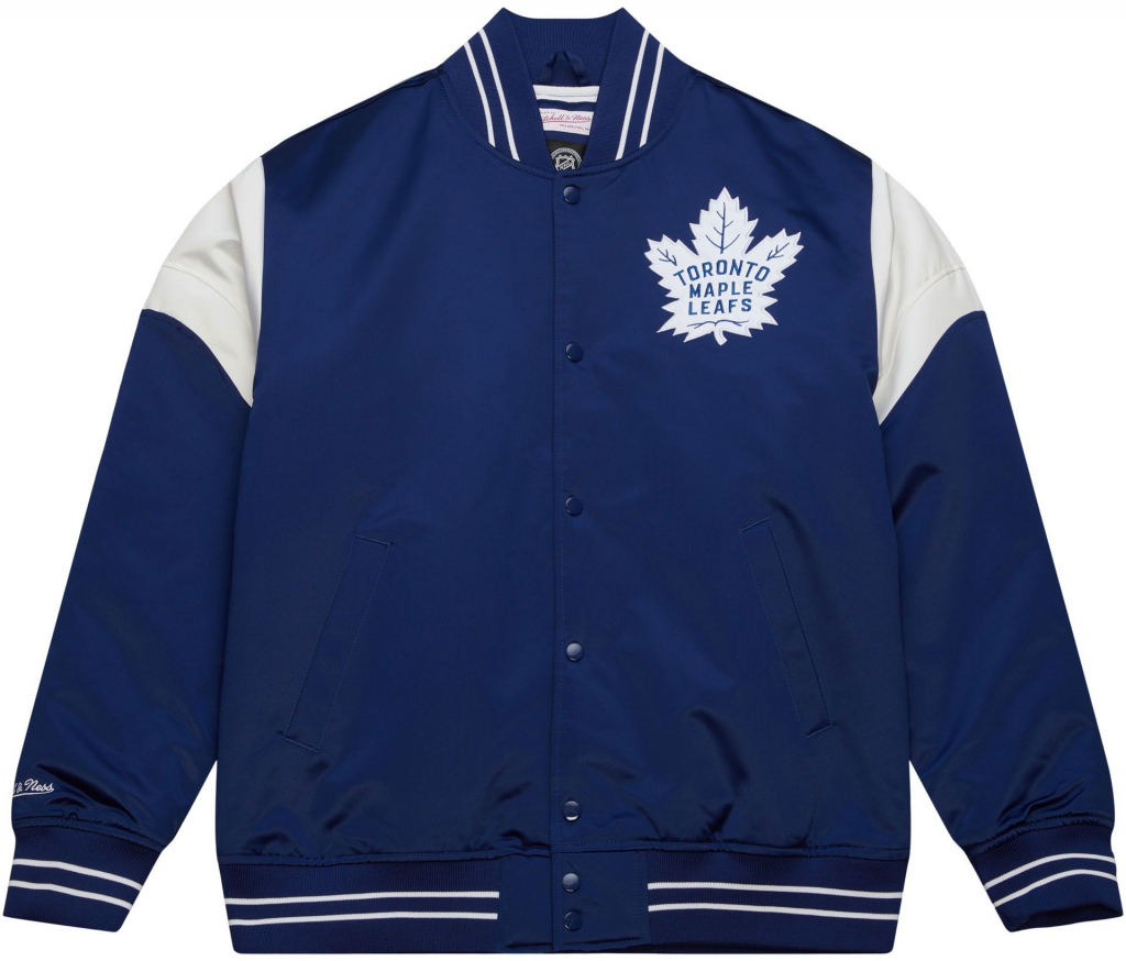 Mitchell & Ness Toronto Maple Leafs NHL Heavyweight Satin Jacket