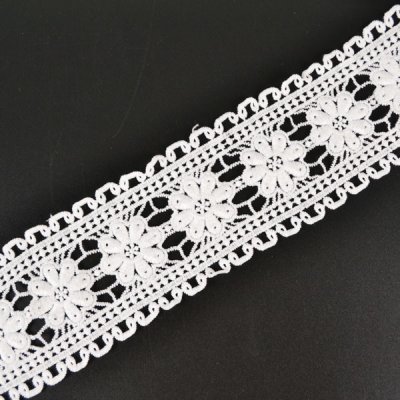 Takoy Polyesterová krajka vzor 1 bílá – Sleviste.cz