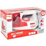 Mikro Trading Žehlička 14cm s rozprašovačem na baterie se světlem a zvukem v krabičce – Zboží Dáma