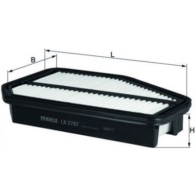 Vzduchový filtr MAHLE LX 2797 – Hledejceny.cz