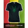 Pánské Tričko Teknoshop GREEN VICTORY dnb tričko s potiskem pánské zelené