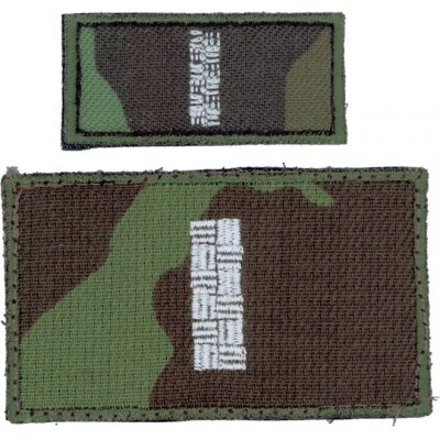 Nášivka: Hodnost AČR Rotmistr vz. 95 zelený malá – Hledejceny.cz