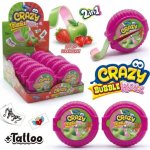 Crazy Bubble Roll Žvýkačka jahoda,meloun s tetováním 30g – Hledejceny.cz