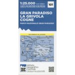 IGC Wanderkarte Gran Paradiso, La Grivola, Cogne – Zboží Mobilmania