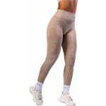 Nebbia Bezešvé legíny s vysokým pasem MAXIMUM PUSH-UP 302 cream – Zboží Dáma