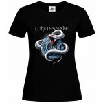 Tričko Whitesnake white Černá – Zboží Mobilmania