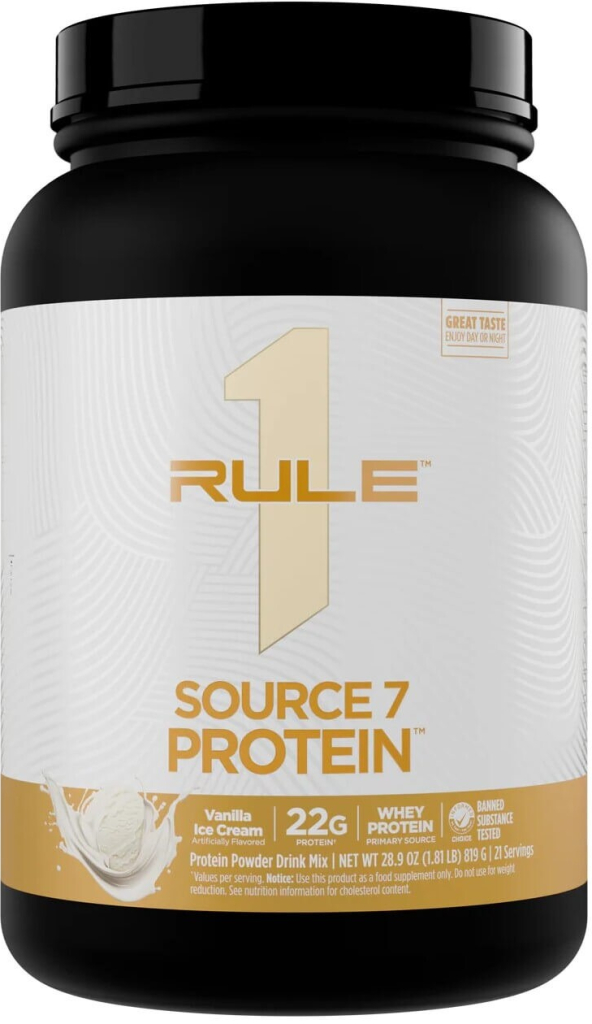 Rule 1 Source 7 protein 819 g