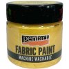 Barva na textil Metalická barva na textil PENTART 50 ml zlatá