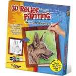 MIRAGE HOBBY Kreativní sada 3D malování Relief Painting: Německý ovčák – Hledejceny.cz