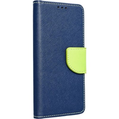 Pouzdro Apolis Fancy Book Samsung Galaxy J5 2017 tmavě modré/limetkové