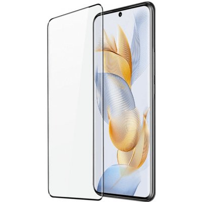 Picasee 3D ochranné tvrzené sklo s rámečkem pro Honor 90 Lite 5G - černé 381011 – Zbozi.Blesk.cz