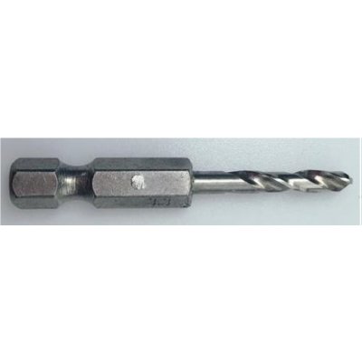 nýtovací vrták do kovu HSS šestihran 1/4" 3,3 x 50mm, 10 ks bal Makita B-56437 – Zboží Mobilmania