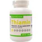 NutriHouse THIAMIN Vit. B1 500 tablet – Hledejceny.cz