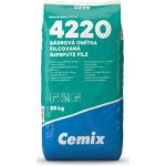 Cemix 4220 Sádrová omítka filcovaná, zrno 0,7mm, 25 kg – Zboží Mobilmania