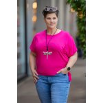 Pružné tričko s uzlem Dorian bílá – Sleviste.cz