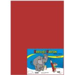 Kreslicí karton A2 - 180g/m2, 1 ks, červený – Zboží Mobilmania