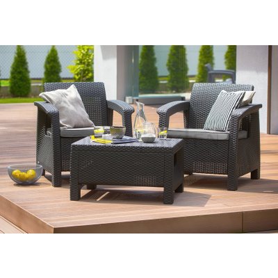 Keter Corfu Weekend šedá 223250 – Hledejceny.cz