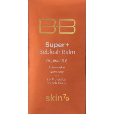 Skin79 Super+ Beblesh Balm BB krém proti nedokonalostem pleti SPF50+ Vital Orange 7 g – Zboží Dáma