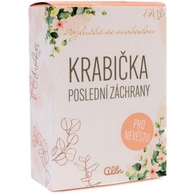 Krabička poslední záchrany pro nevěstu – Zbozi.Blesk.cz