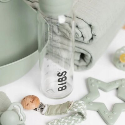 Bibs Baby Bottle skleněná láhev Sage 110 ml – Zboží Mobilmania