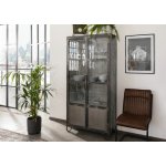 Bighome Steel 90x40x190 přírodní lakovaná mango – Hledejceny.cz