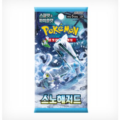 Pokémon TCG Snow Hazard Booster KOR