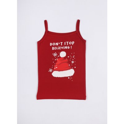 Extreme Intimo tílko vánoční čepice červené – Zboží Dáma