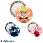 ABYstyle Naruto Naruto, Sasuke & Sakura 3 ks – Zboží Dáma