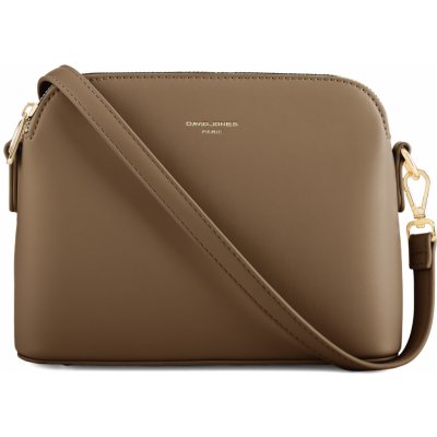 David Jones dámská crossbody kabelka CM6938 Taupe – Zbozi.Blesk.cz