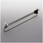 Walteco Výsuvný věšák na ramínka, délka 350mm, chrom/černý , 99352 – Hledejceny.cz