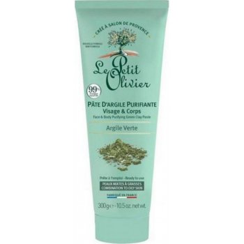 Le Petit Olivier Face & Body Purifying Green Clay Paste 300 g