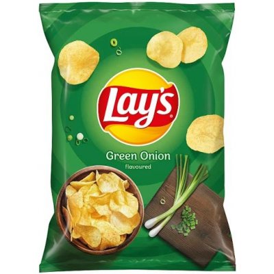 Lay's Smažené bramborové lupínky s příchutí jarní cibulky 60 g – Zboží Mobilmania