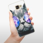 Pouzdro iSaprio Galaxy Cat Samsung Galaxy A3 2016 – Zboží Mobilmania