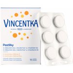 Vincentka pastilky bylinné 18 tablet – Hledejceny.cz