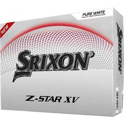 Srixon Z-Star XV 9 Pure bílé 12 ks – Zboží Mobilmania