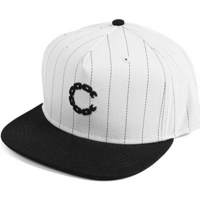 Crooks & Castles Pinstripe Chain Bílá – Hledejceny.cz