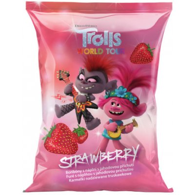 Trolls bonbóny Strawberry 75 g – Zbozi.Blesk.cz