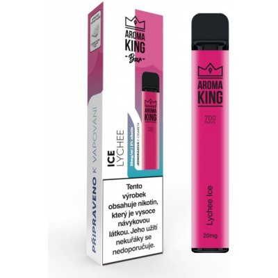 Aroma King Classic Ice Lychee 20 mg 700 potáhnutí – Zboží Mobilmania