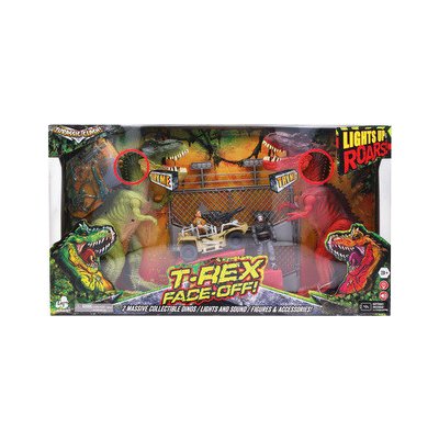 WIKY Jurassic Clash Dino souboj T-REX 32 cm