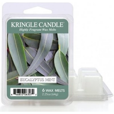 Kringle candle vonný vosk eucalyptus mint 64 g – Hledejceny.cz