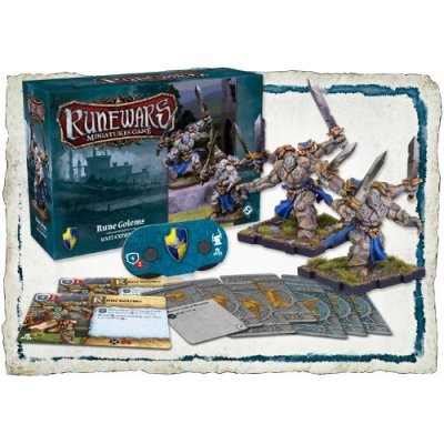 RuneWars: The Miniatures Game Rune Golem Expansion Pack, FFGRWM04 – Zboží Živě