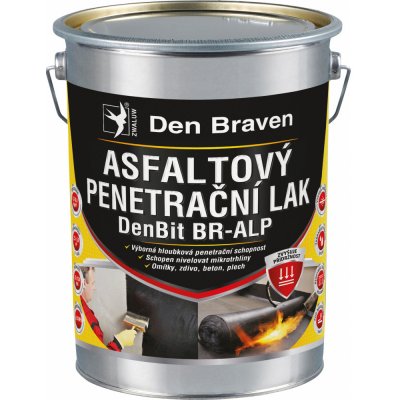 Den Braven DenBit BR-ALP asfaltový penetrační lak, 4,5 kg – Zbozi.Blesk.cz