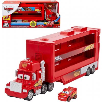 Mattel Cars 3 Mini transportér Mack a Blesk McQueen GNW34 – Zboží Mobilmania