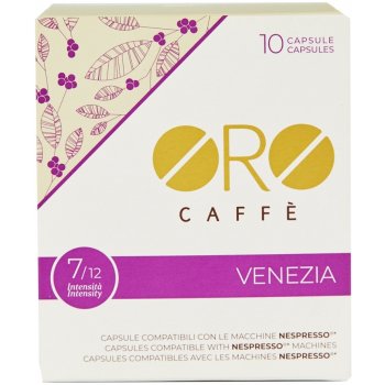 Oro caffe kapsle Nespresso Venezia 10 kapslí.